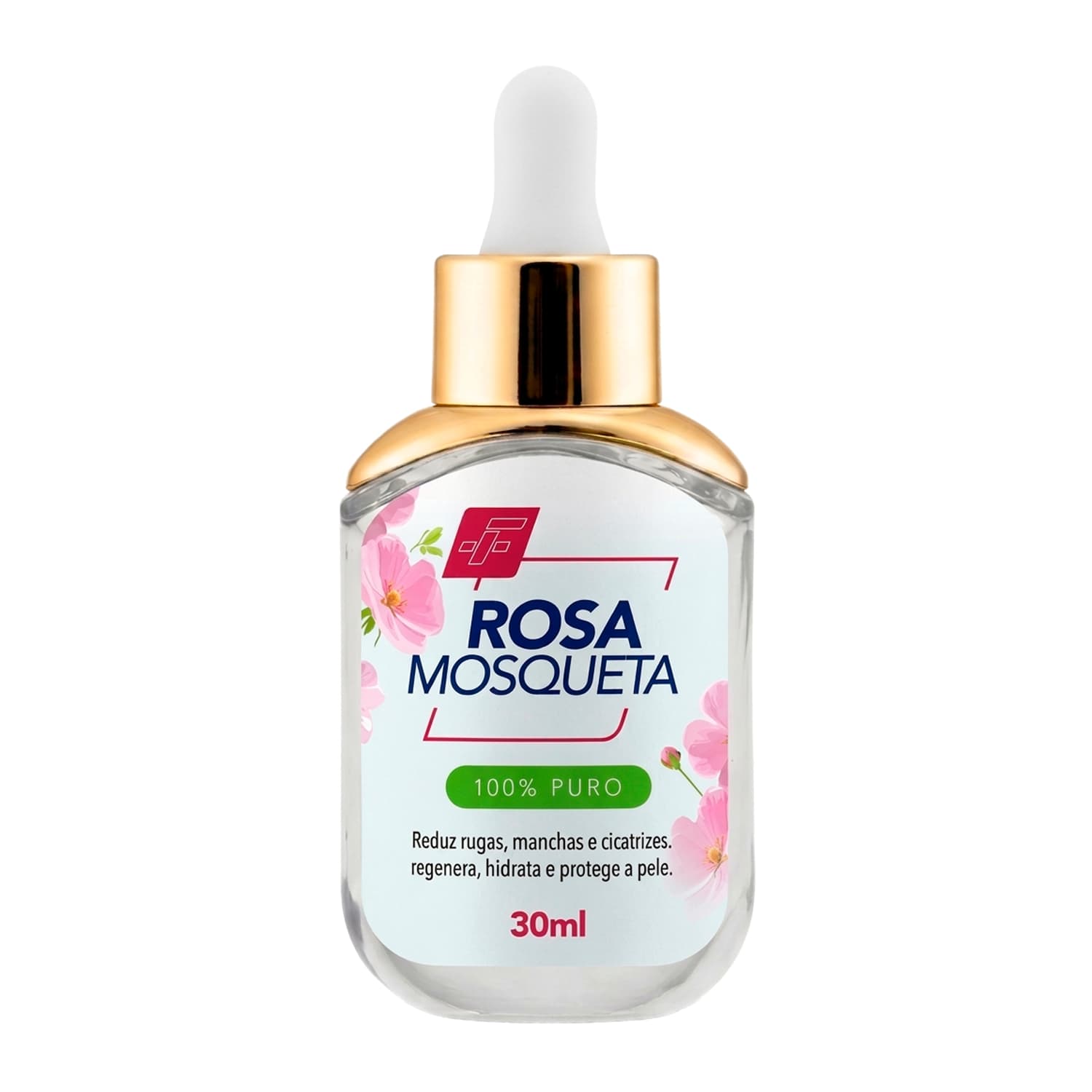 Frasco de dermocosmético manipulado da FastLife sobre fundo branco